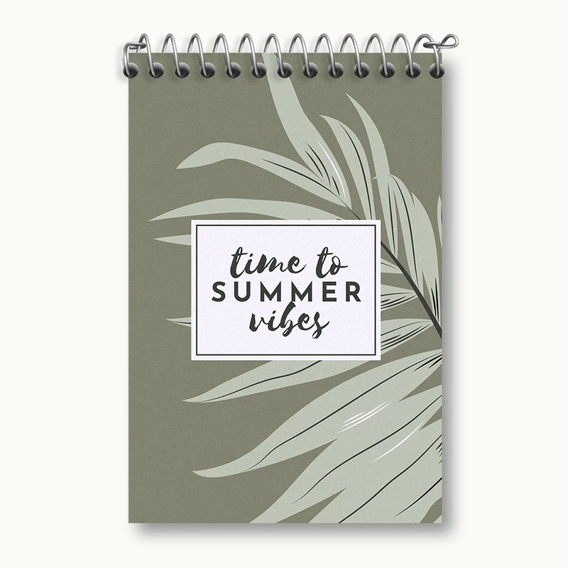 دفتر یادداشت 50 برگ خندالو مدل تابستان کد F2330