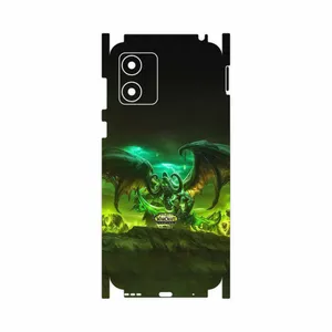 MAHOOT Warcraft Game Series-FullSkin Cover Sticker for Motorola Moto E13