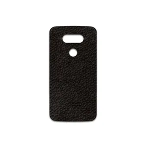 MAHOOT Dark-Brown-Leather Cover Sticker for LG G5
