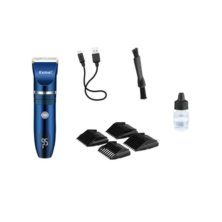 ماشین اصلاح موی سر و صورت شارژی کیمی مدل KM-1085 ماشین اصلاح موی سر و صورت شارژی کیمی مدل KM-1085