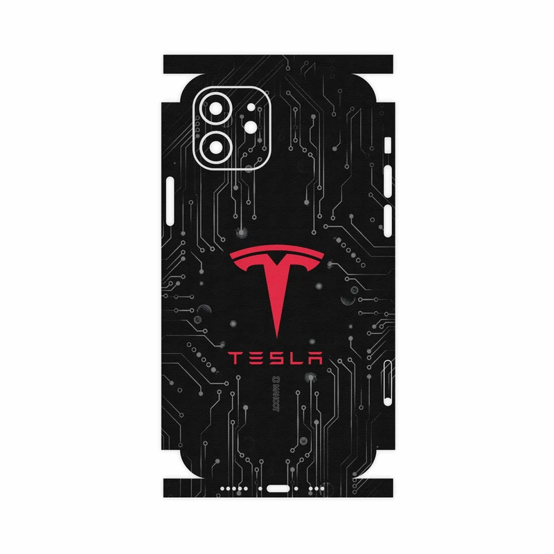 برچسب پوششی ماهوت مدل TESLA-FullSkin مناسب برای گوشی موبایل اپل iPhone 12