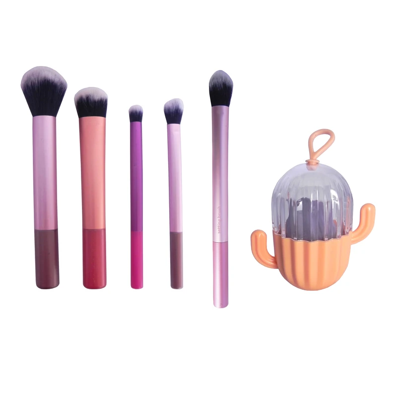 ست براش آرایشی کد 00422 بسته 5 عددی