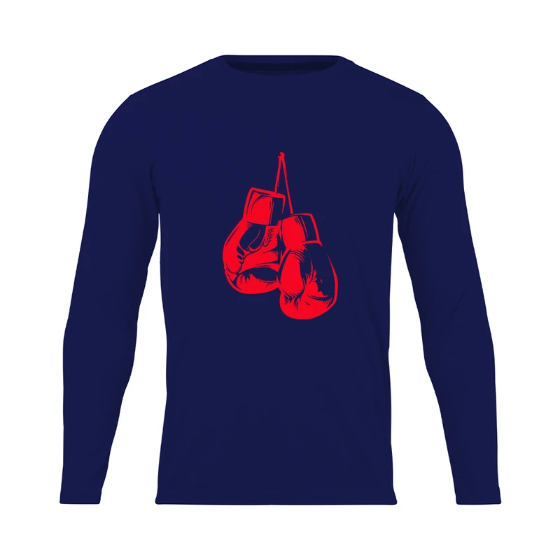 تی شرت آستین بلند مردانه مدل boxing کد 0781
