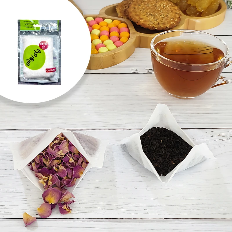 فیلتر چای چای نوش مدل SVZ پنج بسته 60 عددی 