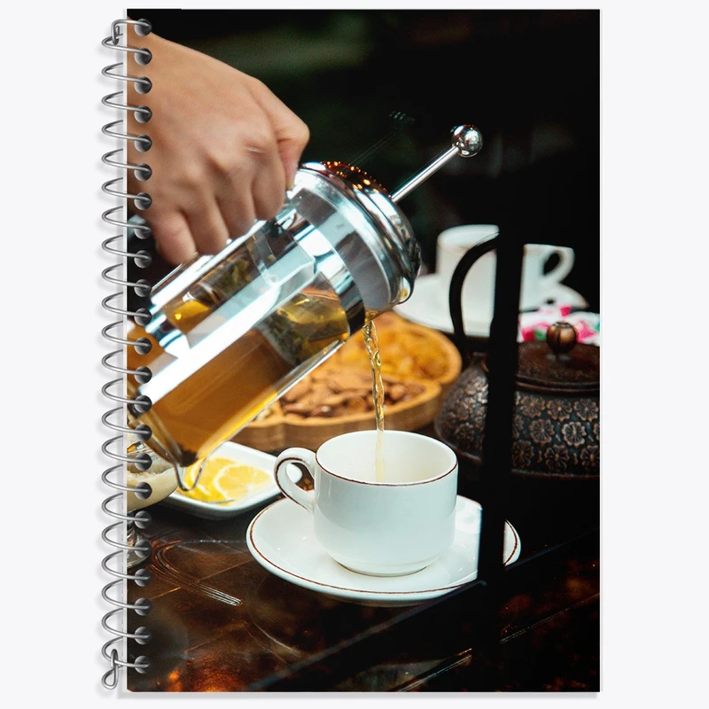 دفتر لغت 50 برگ خندالو طرح چای کد F1520