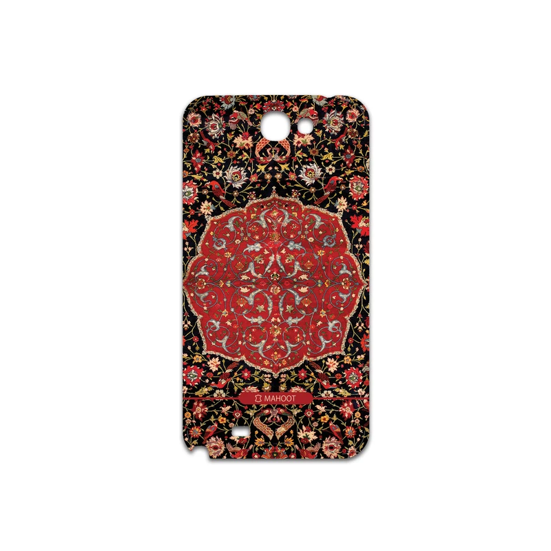 برچسب پوششی ماهوت مدل Persian-Carpet-Red مناسب برای گوشی موبایل سامسونگ Galaxy Note 2