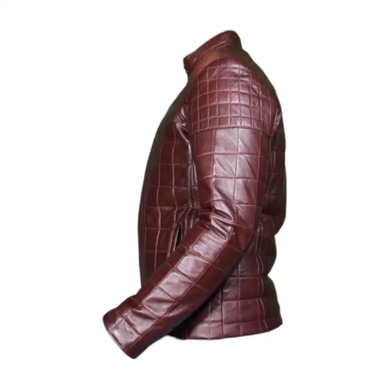 کت چرم مردانه چرمیران مدل پرنس