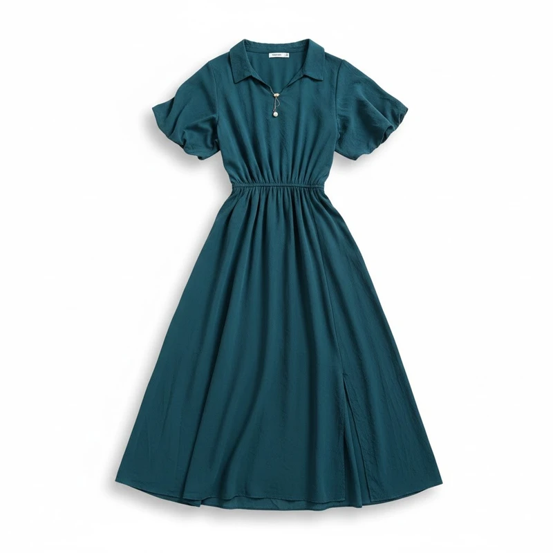 پیراهن یقه انگلیسی زنانه مدل Dotoh