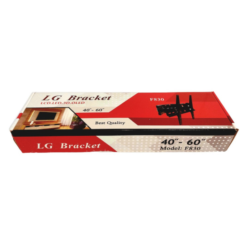 پایه دیواری تلویزیون ال جی مدل F830 مناسب برای تلویزیون های 40 تا 60 اینچ