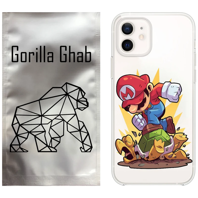 کاور گوریلا قاب مدل CLG کد 64 طرح ماریو مناسب برای گوشی موبایل اپل iPhone 12