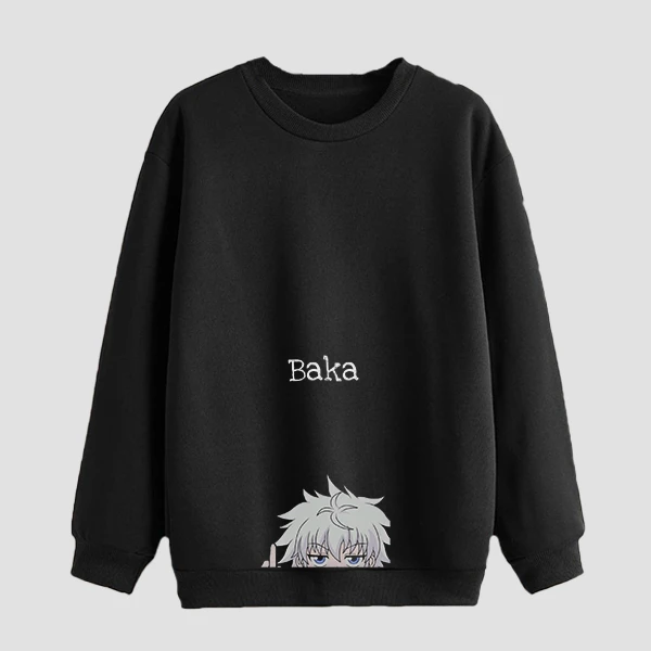 سویشرت مردانه مدل دورس انیمه ای شخصیت کیلوا کد anm066