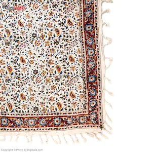 سفره قلمکار درجه یک اثر چیت ساز طرح 2 سایز 80 × 80 سانتی متر