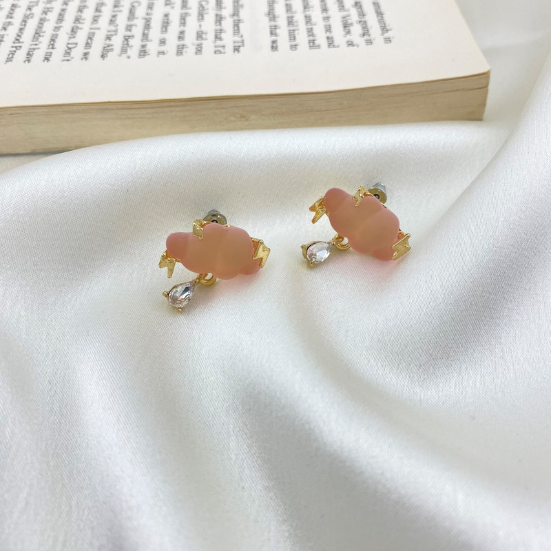 گوشواره زنانه مدل ابر کد E4598 گوشواره زنانه مدل ابر کد E4598