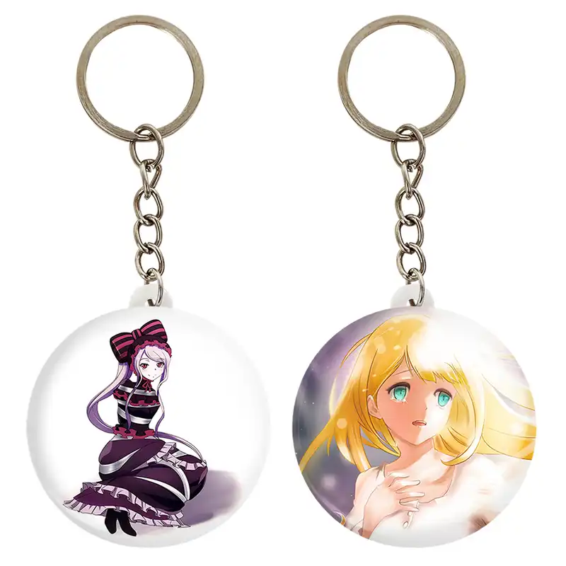 جاکلیدی خندالو مدل شالتر انیمه اورلرد کد 1833318339 مجموعه 2 عددی