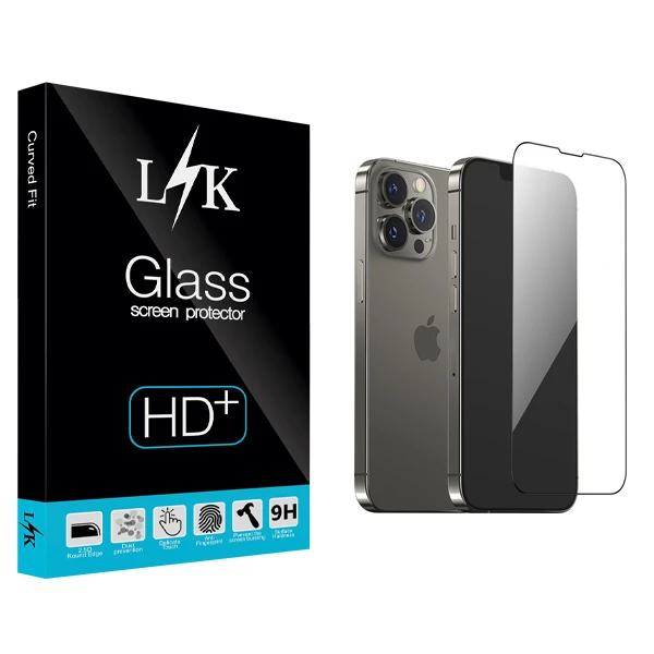 محافظ صفحه نمایش ال کی مدل +HD مناسب برای گوشی موبایل اپل iPhone 13 Pro Max