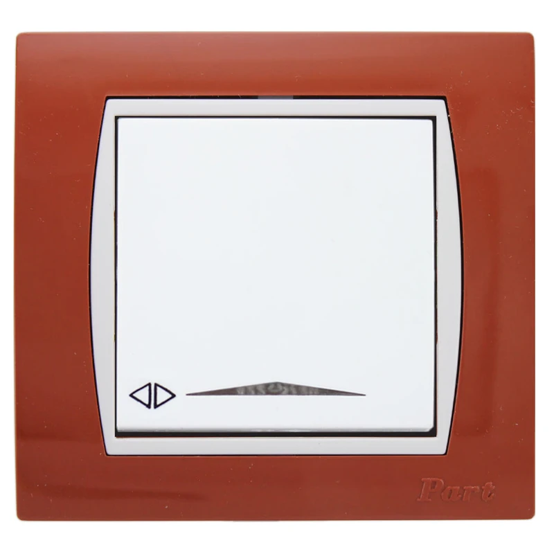 کلید تک پل تبدیل پارت الکتریک مدل آذین کد 5001W4016