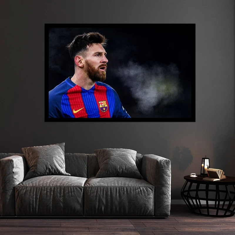 تابلو بکلیت طرح بازیکن فوتبال لیونل مسی مدل B-S4678