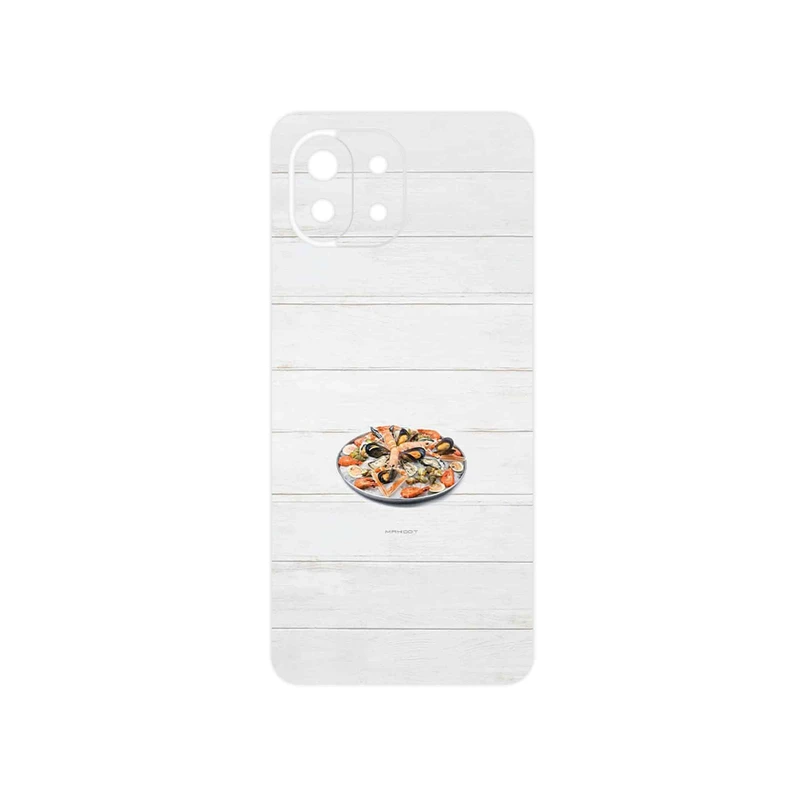برچسب پوششی ماهوت مدل Seafood مناسب برای گوشی موبایل شیائومی 11 Lite 5G NE
