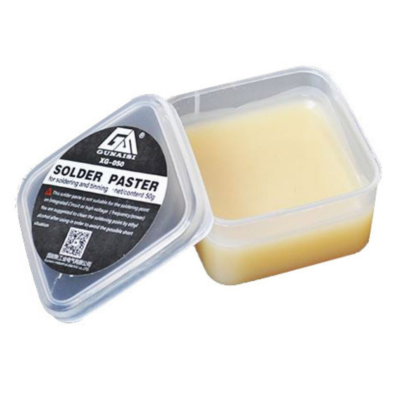 روغن لحیم گانایسی مدل flux1 وزن 50 گرم روغن لحیم گانایسی مدل flux1 وزن 50 گرم