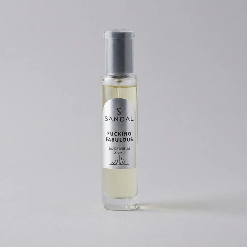 عطر جیبی مردانه صندل مدل فابیلوس با رایحه تلخ حجم ۲۵ میلی‌لیتر