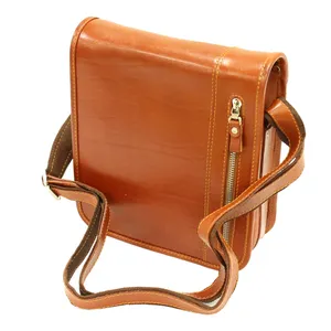 کیف دوشی چرم طبیعی آروین چرم مدل AR-115