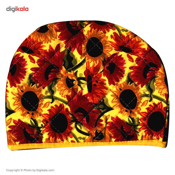 روقوری چاپی رزین تاژ طرح آفتابگردان