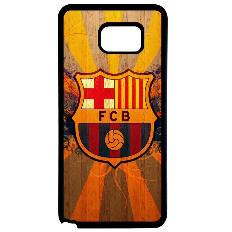 کاور طرح بارسلونا کد 1105408483 مناسب برای گوشی موبایل سامسونگ galaxy note 5