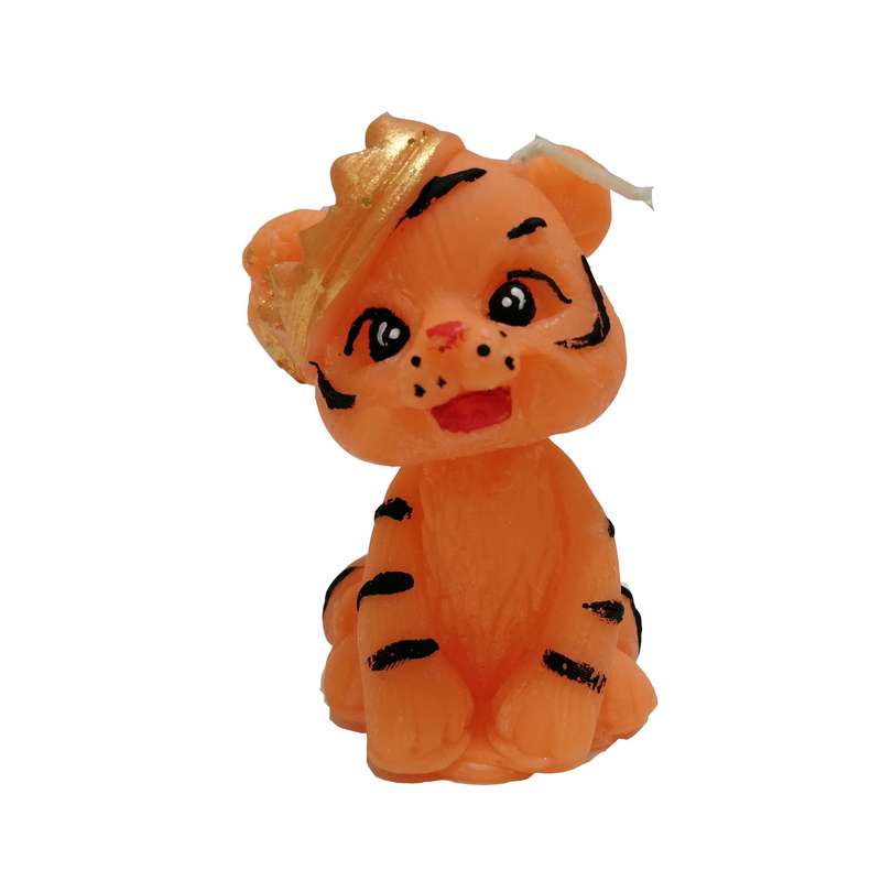 شمع مدل ببر تاج دار 1401