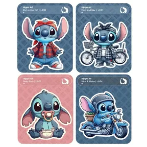 برچسب هیپو آرت مدل استیچ بسته 4 عددی