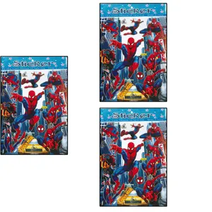 استیکر کودک مدل مرد عنکبوتی  کد BL_1016A بسته 3 عددی