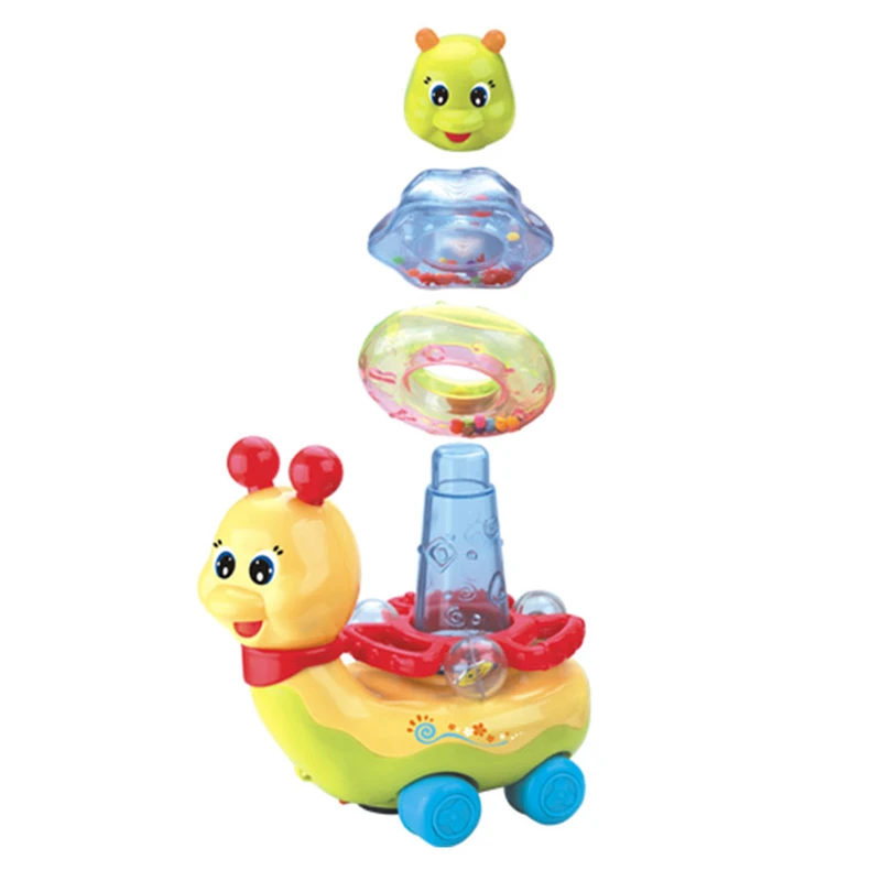 بازی آموزشی هولی تویز مدل Stacking & Flashing Snail 