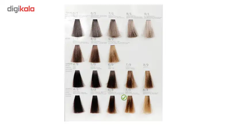 رنگ مو فشینلی سری Golden مدل بلوند طلايي تيره شماره 7.3