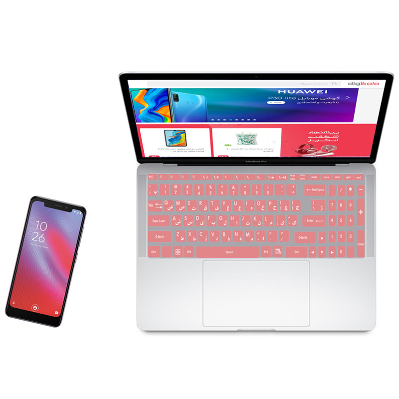 برچسب حروف فارسی کیبورد مدل T-p02