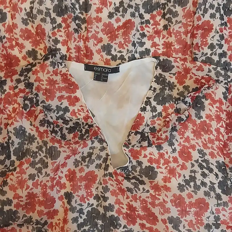 پیراهن زنانه اسمارا مدل آستر دار حریر_Z_F_64