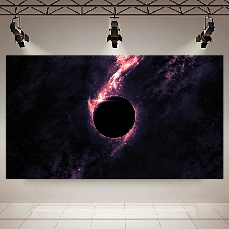 تابلو بوم طرح کهکشان و ستارگان مدل سیاره کد AR6820