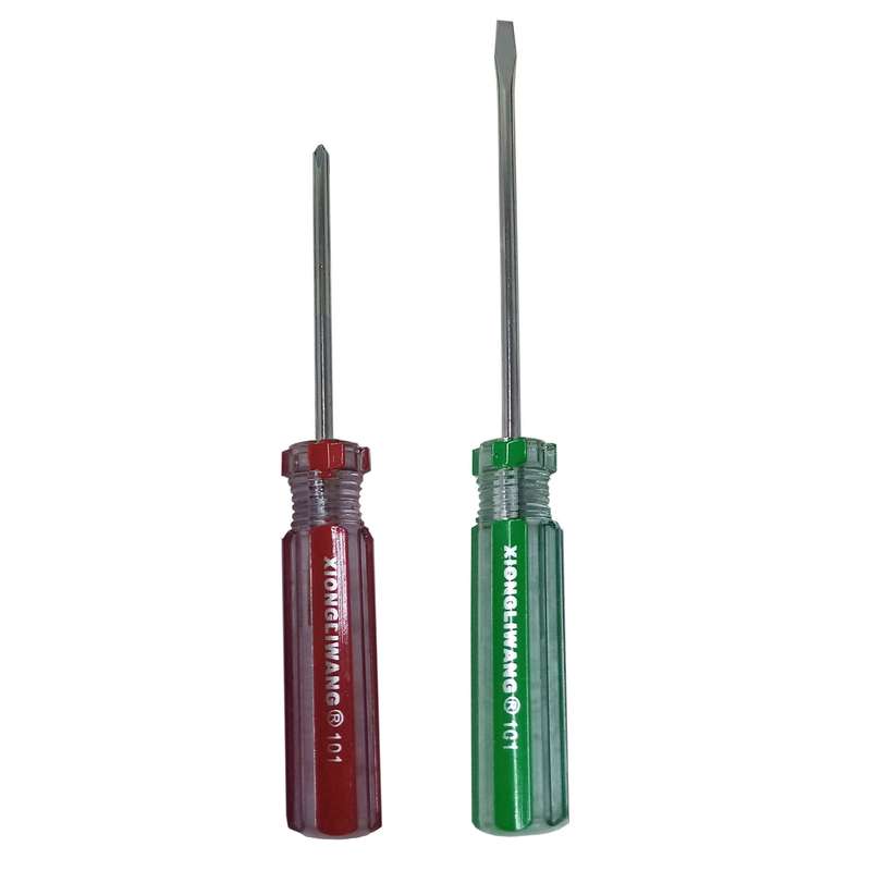 پیچ گوشتی دو سو و چهار سو ایکسلونگ وانگ مدل DF200 بسته 2 عددی پیچ گوشتی دو سو و چهار سو ایکسلونگ وانگ مدل DF200 بسته 2 عددی