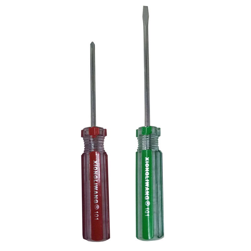 پیچ گوشتی دو سو و چهار سو ایکسلونگ وانگ مدل DF200 بسته 2 عددی پیچ گوشتی دو سو و چهار سو ایکسلونگ وانگ مدل DF200 بسته 2 عددی