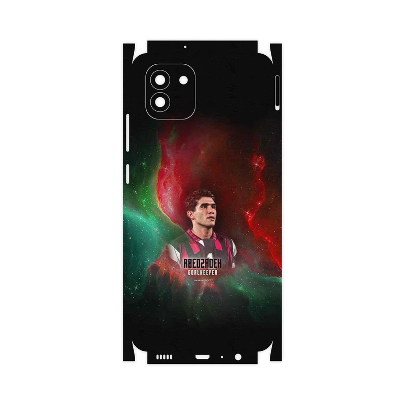 برچسب پوششی ماهوت مدل Ahmad Reza Abedzadeh-FullSkin مناسب برای گوشی موبایل سامسونگ Galaxy A03