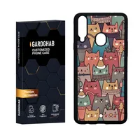  کاور گارد قاب مدل دورژله ای فانتزی مناسب برای گوشی موبایل سامسونگ Galaxy A20s