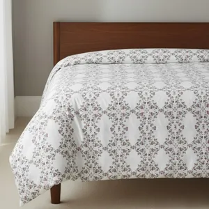 روکش لحاف پنبه انگلیش هوم مدل Violet Ivy دو نفره سایز 220x200 سانتی‌متر