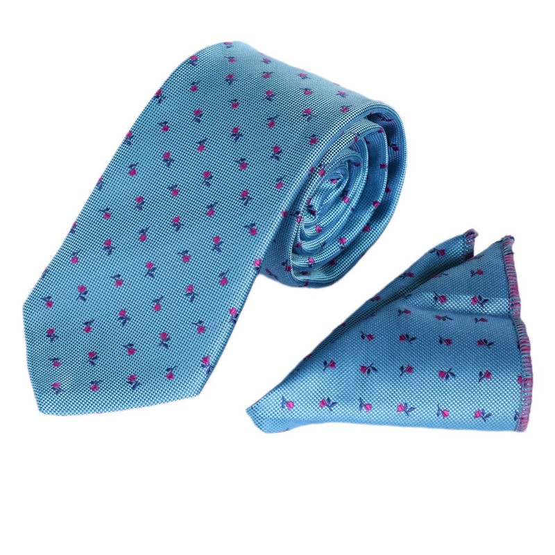 ست کراوات و دستمال جیب مردانه امپریال مدل A24
