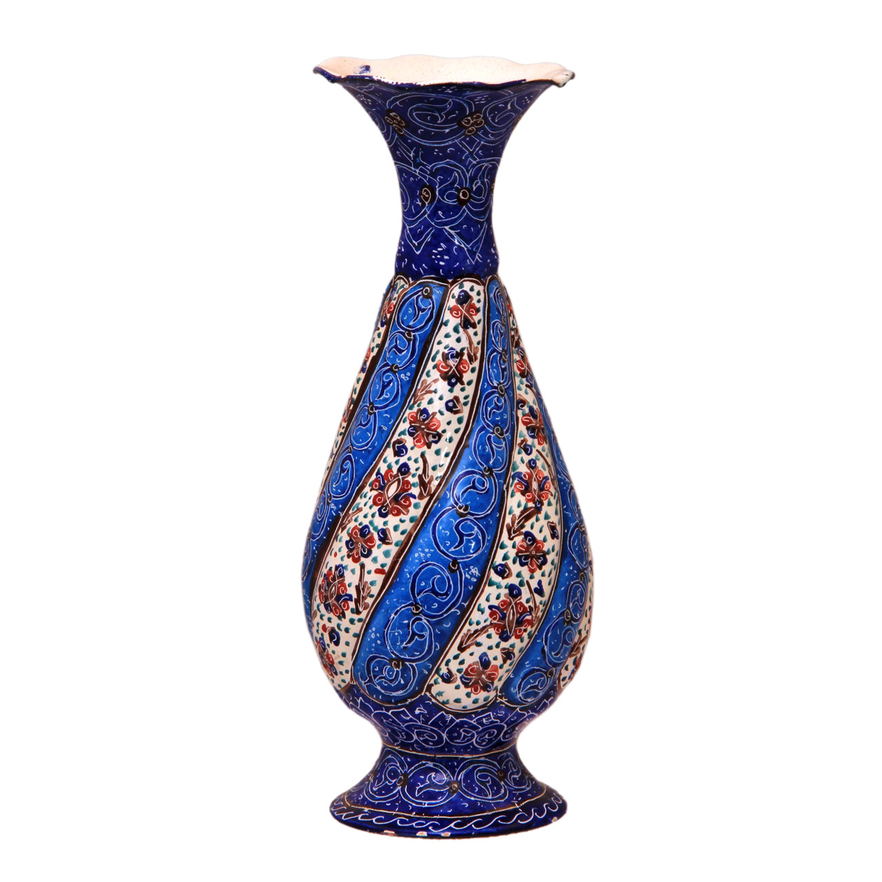 گلدان میناکاری  کد DN254 ارتفاع 16