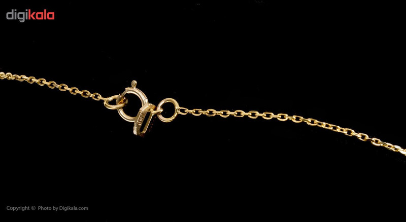 گردنبند طلا 18 عیار زنانه ماهک مدل MM0627