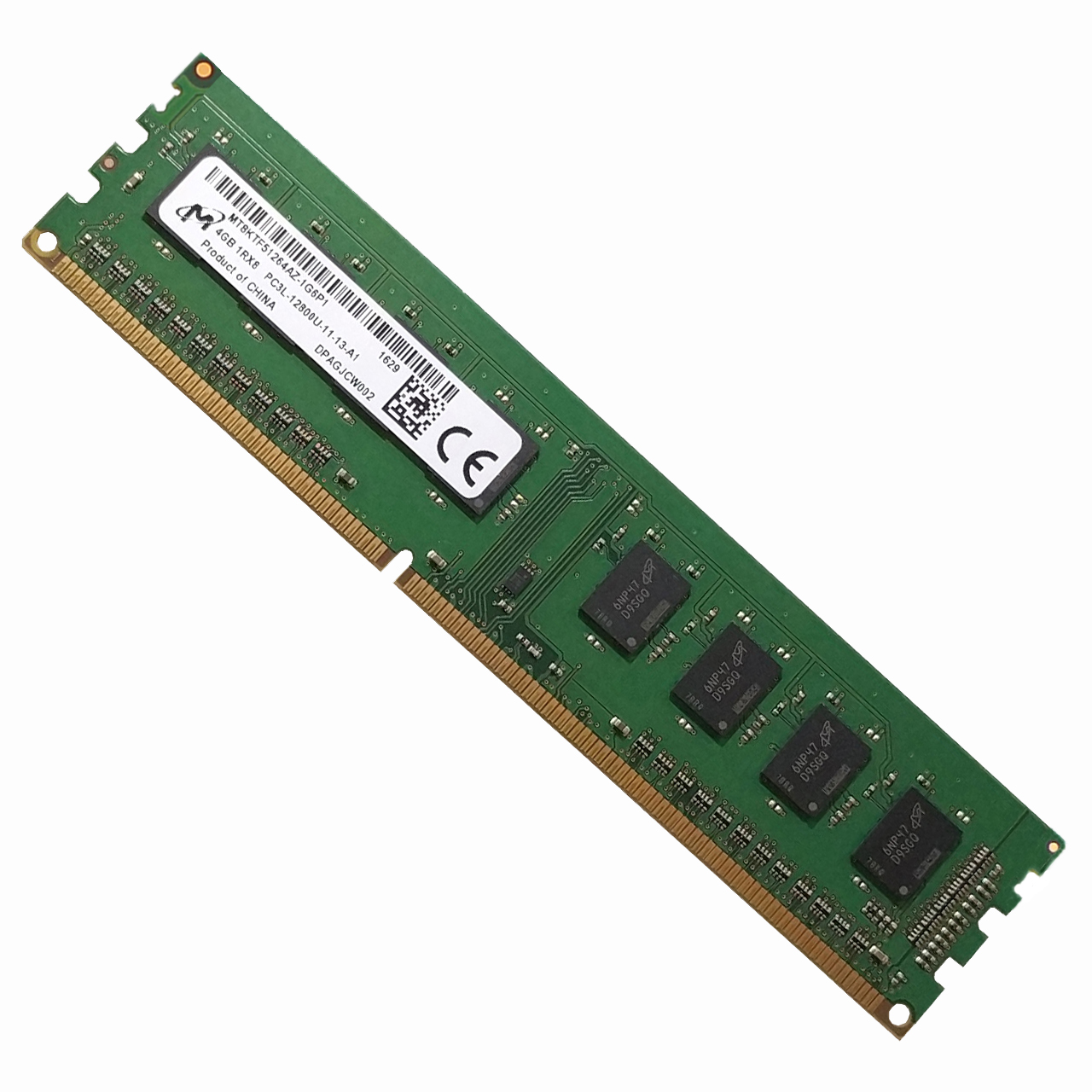 رم کامپیوتر میکرون مدل DDR3 -12800 1600MHz ظرفیت 4 گیگابایت