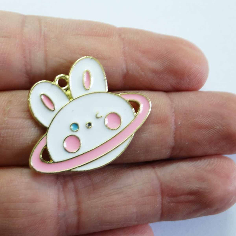 آویز گردنبند مدل خرگوش بازیگوش کد AG 1003