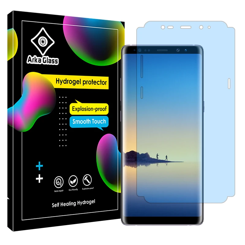 محافظ صفحه نمایش مات آنتی بلو آرکا گلس مدل Tough مناسب برای گوشی موبایل سامسونگ Galaxy Note8