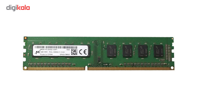 رم کامپیوتر میکرون مدل DDR3 -12800 1600MHz ظرفیت 4 گیگابایت