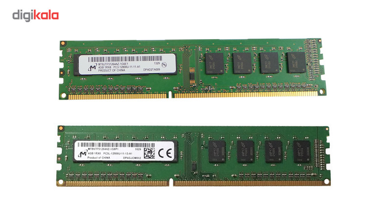 رم کامپیوتر میکرون مدل DDR3 -12800 1600MHz ظرفیت 4 گیگابایت