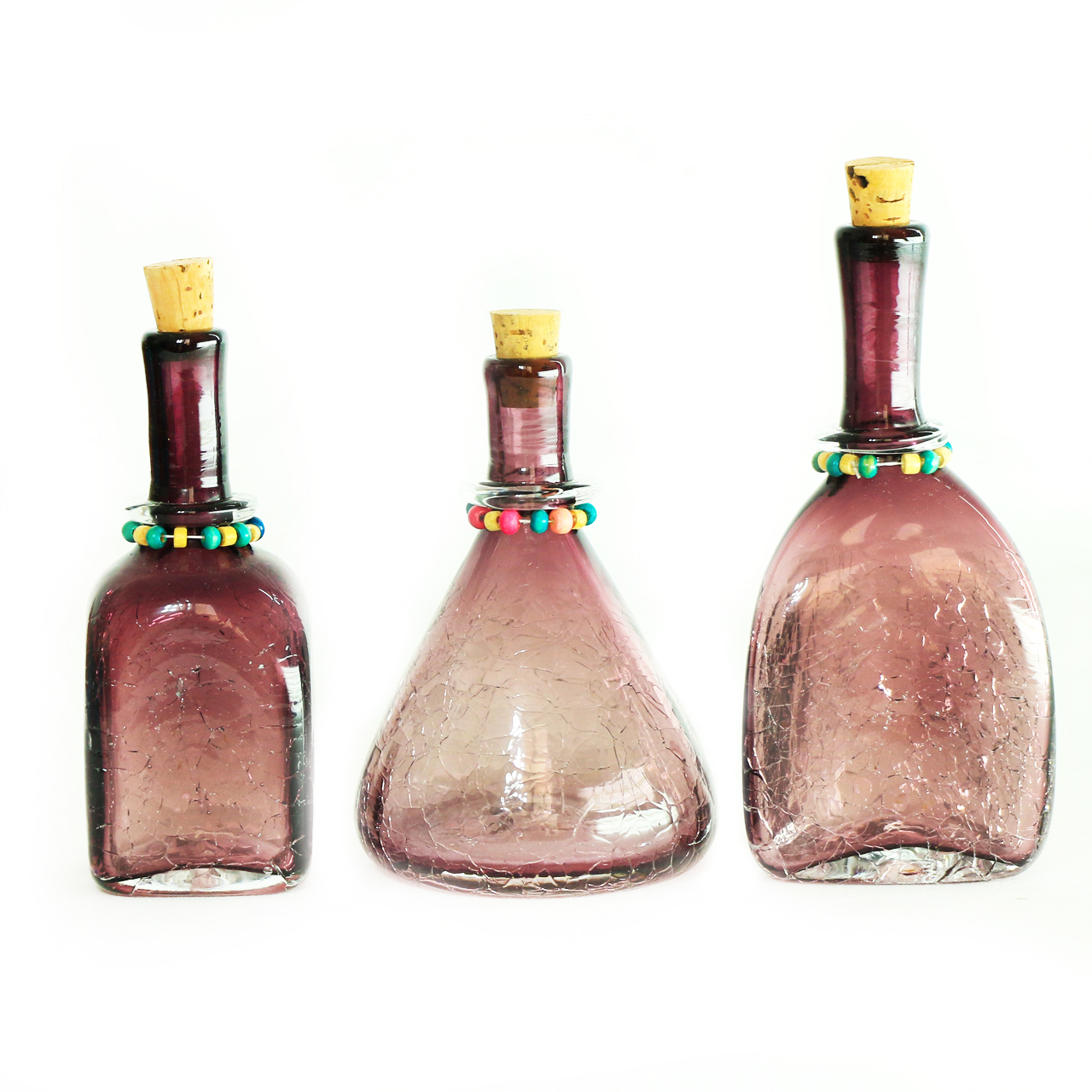 بطری گالری انار مدل آهو مجموعه سه عددی