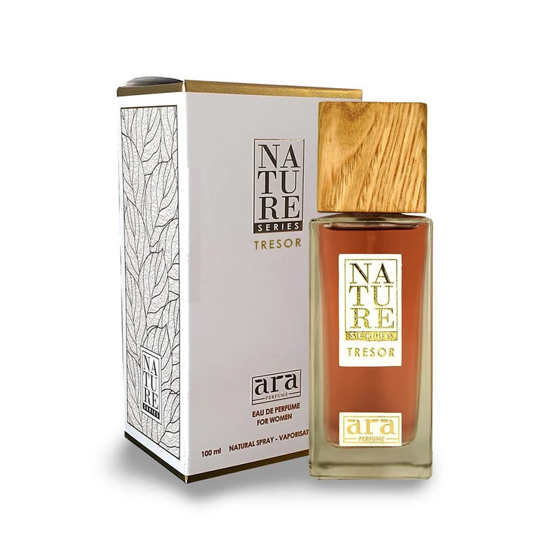 ادوپرفیوم زنانه پرفیوم آرا مدل NATURE TRESOR MIDNIGHT ROSE با رایحه معتدل حجم 100 میلی‌لیتر